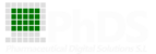 Logo PhDS blanc